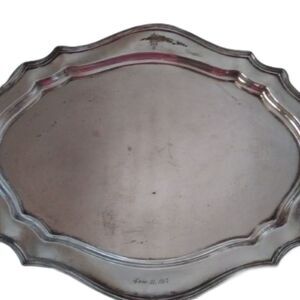 Early 1900s Reed & Barton Silver Plated Serving Tray Pattern 11040 24" x 18"
